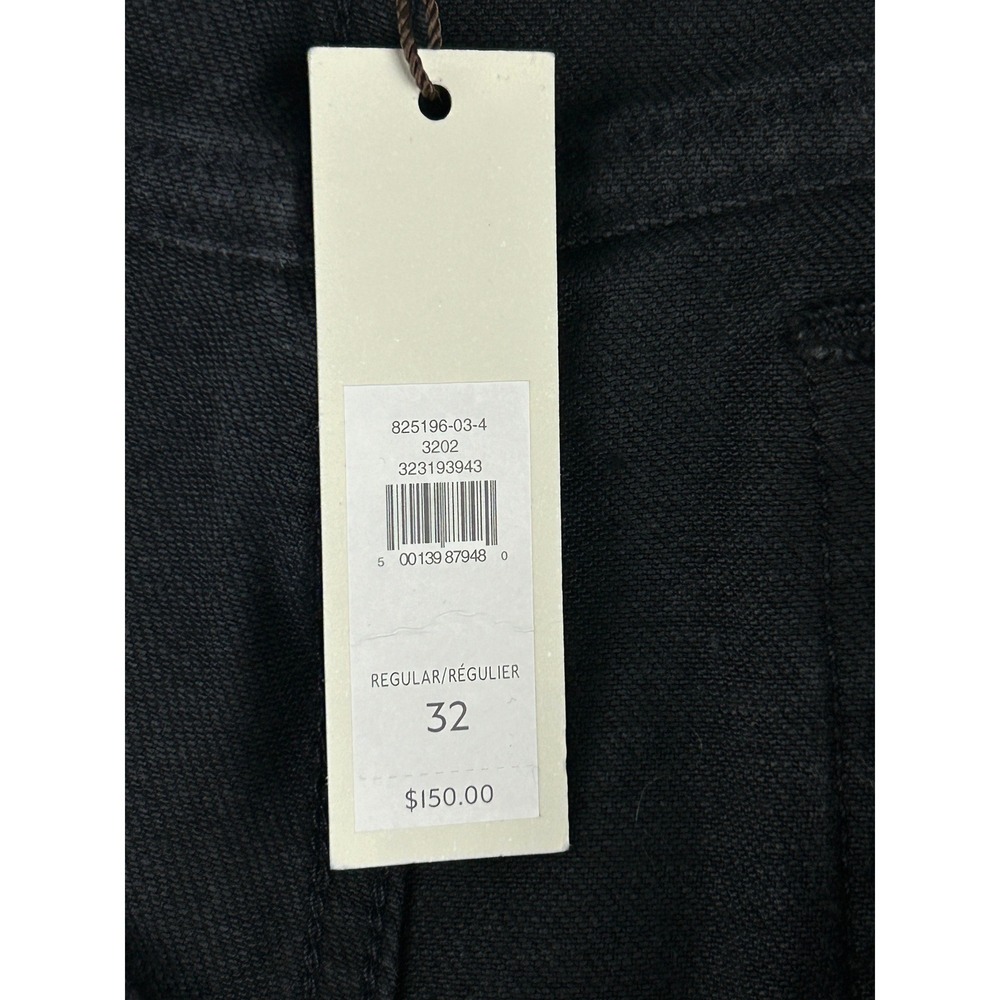 Banana Republic Jeans Womens 32 Regular High Rise 90s Straight Black NWT - Picture 10 of 16